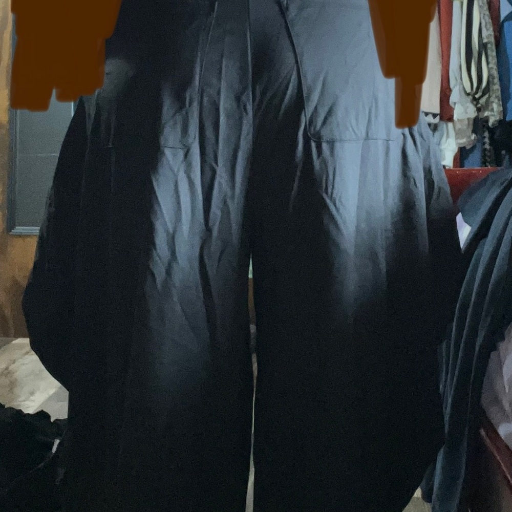 Wide Black Pants